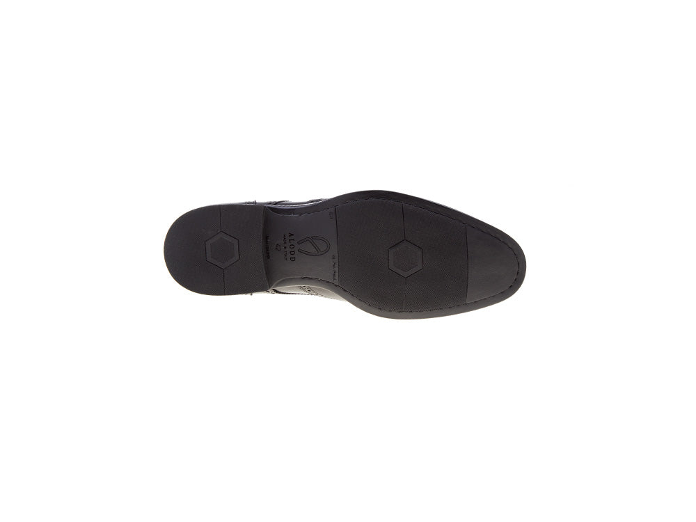 90 Oxford Brogue Nero - Black Nappato Calf