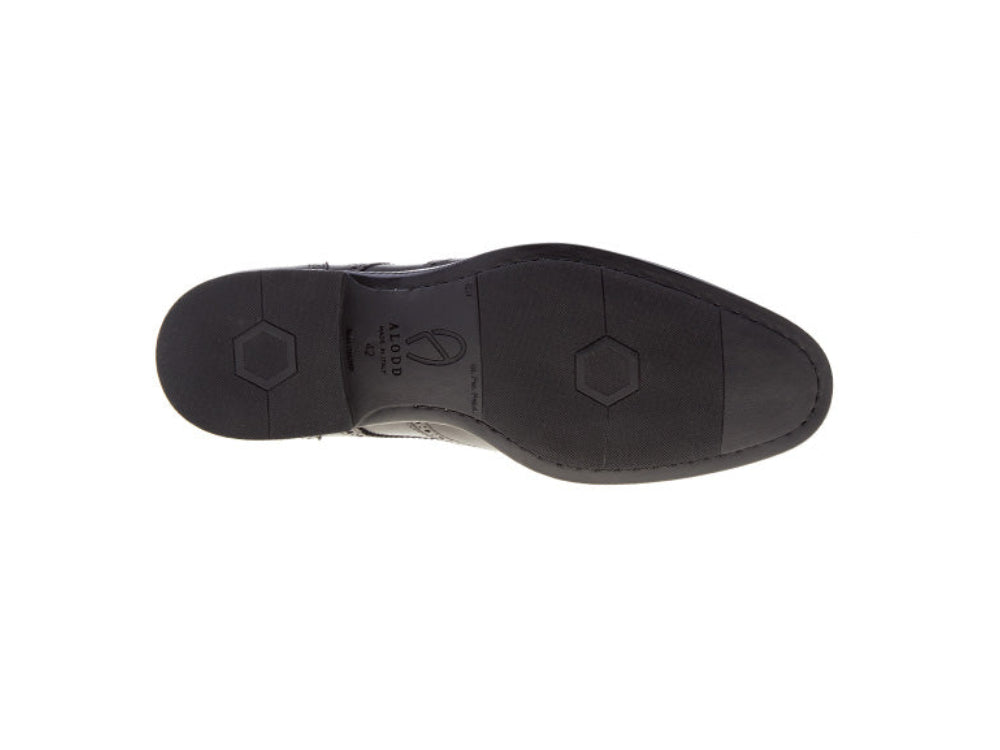 90 Oxford Brogue Nero - Black Nappato Calf