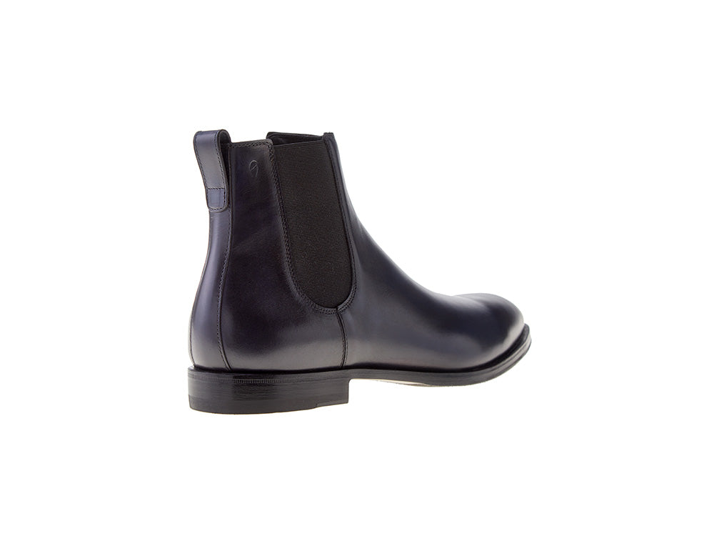 176 Chelsea Nero - Black Calf Bologna