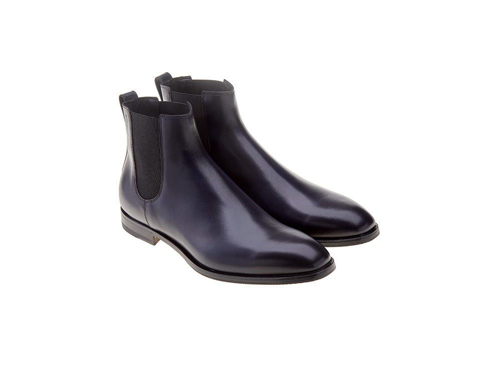 176 Chelsea Nero - Black Calf Bologna