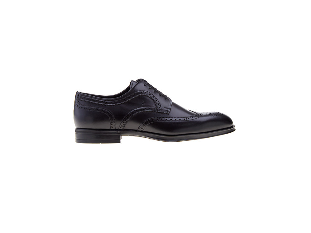 90 Oxford Brogue Nero - Black Nappato Calf